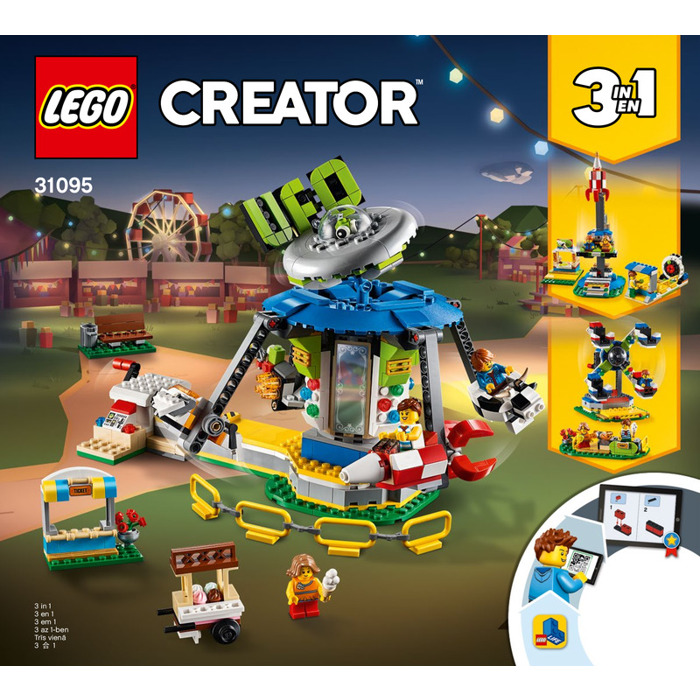 system Artist Gentleman LEGO Fairground Carousel Set 31095 Instructions | Brick Owl - LEGO  Marketplace