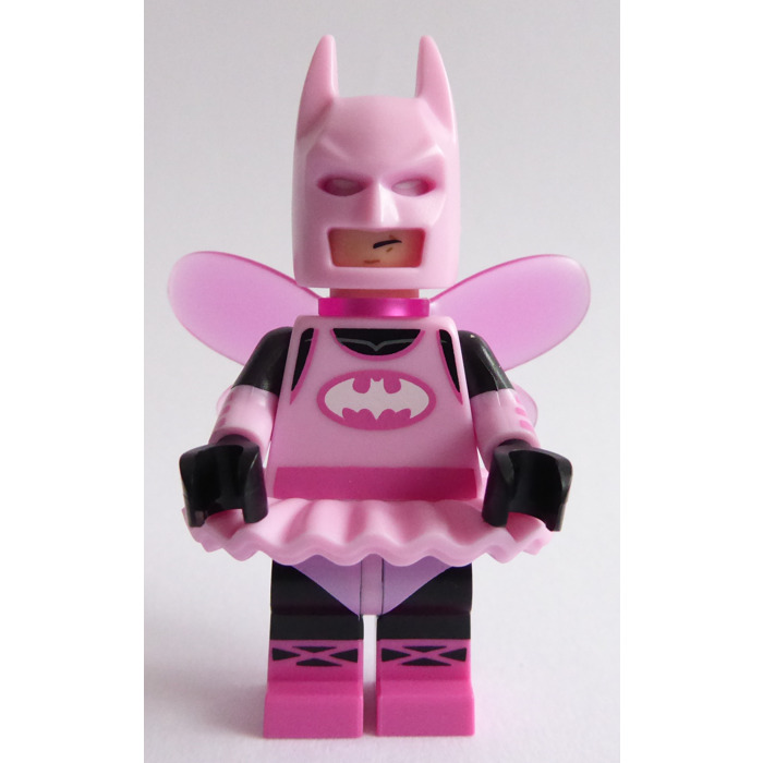 LEGO Set fig-001510 Batman, Bright Pink Suit, Bright Pink Cowl, Wings  (Fairy Batman) (2017 Collectible Minifigures)