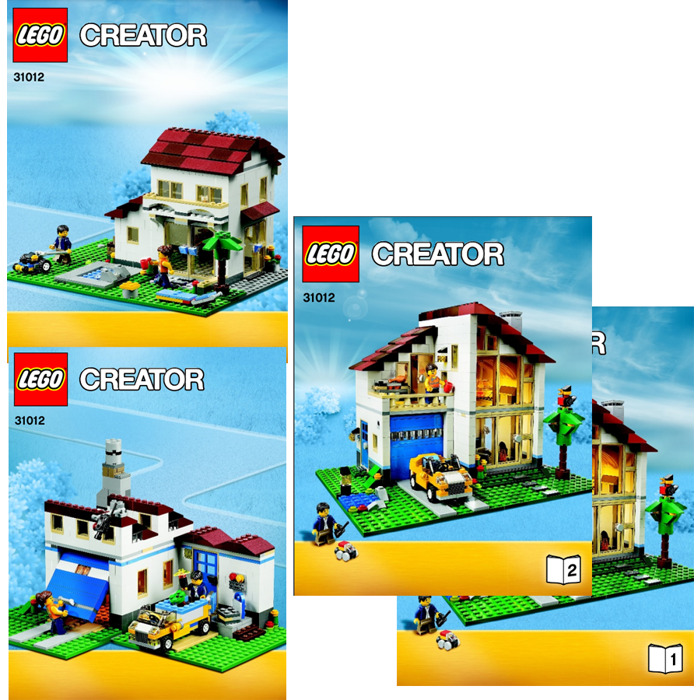mærkelig hugge bad LEGO Family House Set 31012 Instructions | Brick Owl - LEGO Marketplace