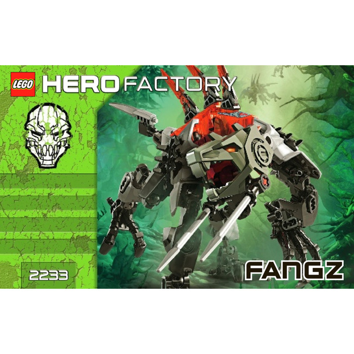 LEGO FANGZ Set 2233 Instructions