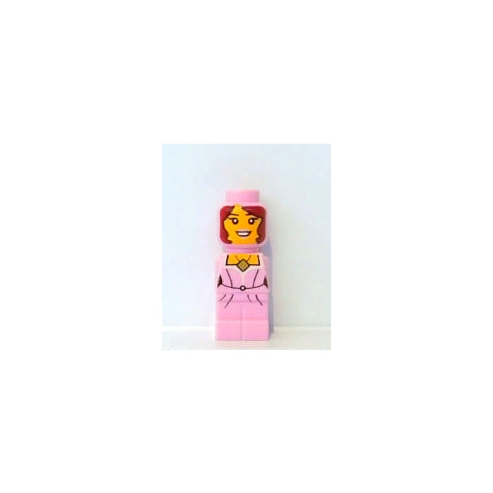 Microfig Lego Champion Female Pink Dress LEGO 3861 
