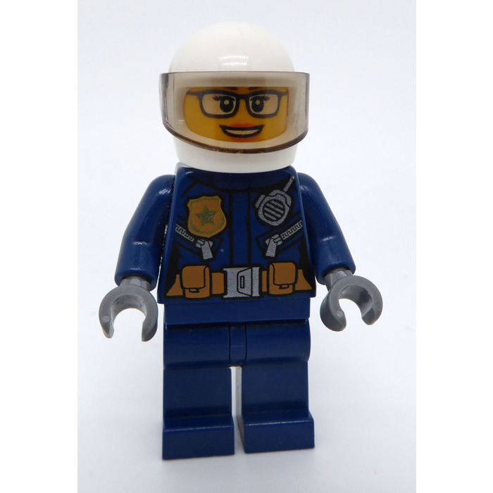 LEGO Female Police Motorcycle Officer Minifigure Inventory | Brick Owl ...