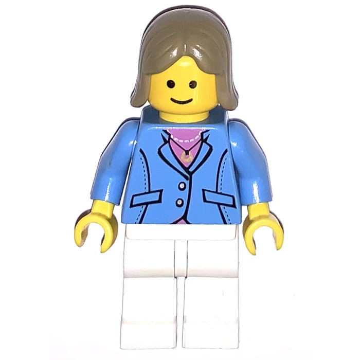 x1 96859 Lego 4530-longitud del hombro pelo con centro despedida