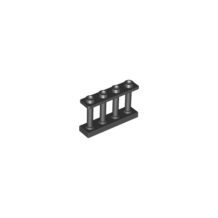 LEGO Fence Spindled 1 x 4 x 2 with 4 Top Studs (15332) | Brick Owl ...