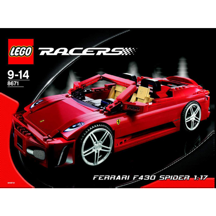 galop Shinkan gårdsplads LEGO Ferrari 430 Spider 1:17 Set 8671 Instructions | Brick Owl - LEGO  Marketplace