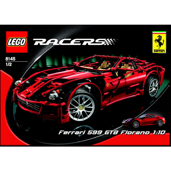 LEGO Ferrari 599 GTB Fiorano 1:10 Set 8145 Instructions Set | Brick Owl ...