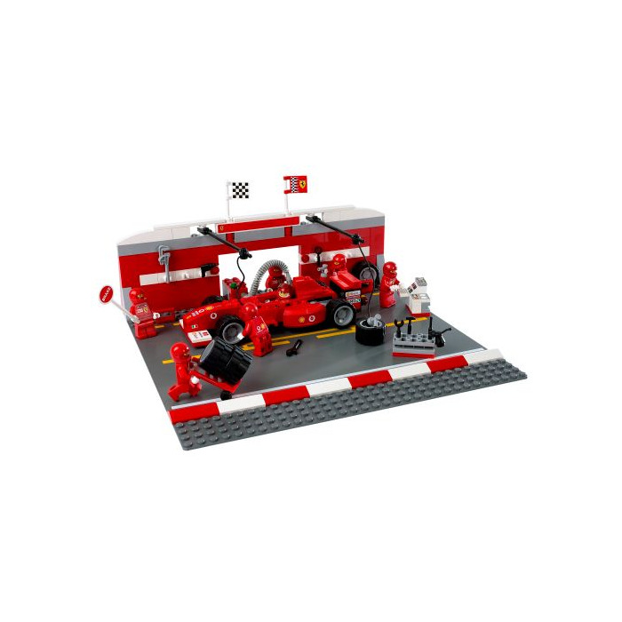 LEGO Racers Ferrari F1 Pit Set 8375 - US