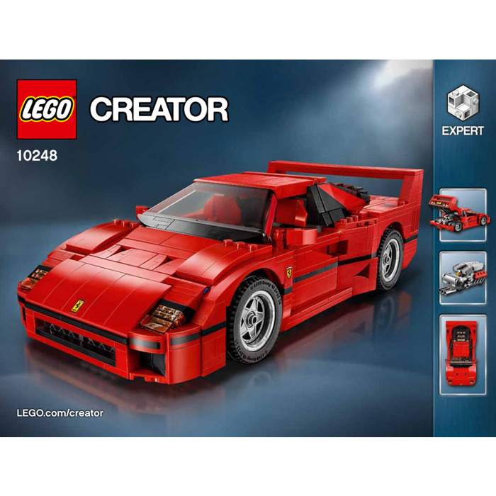 LEGO Ferrari F40 Set 10248 Instructions | Brick Owl - Marketplace