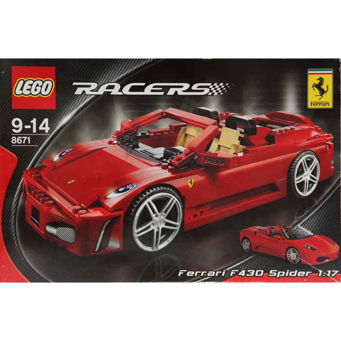 LEGO Ferrari F430 Challenge 1:17 Set 8143 Packaging | Brick Owl - LEGO ...