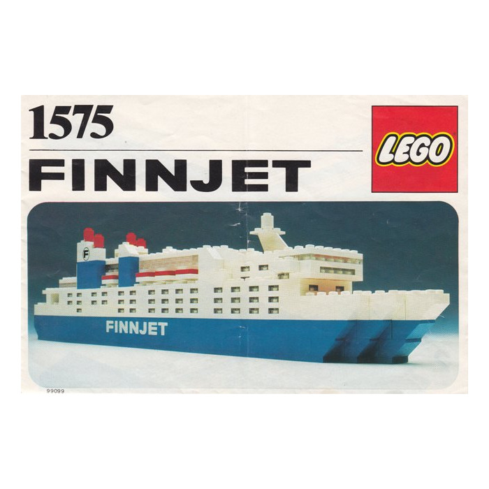 LEGO Finnjet Ferry Set 1575-1 Instructions Set | Brick Owl - LEGO ...