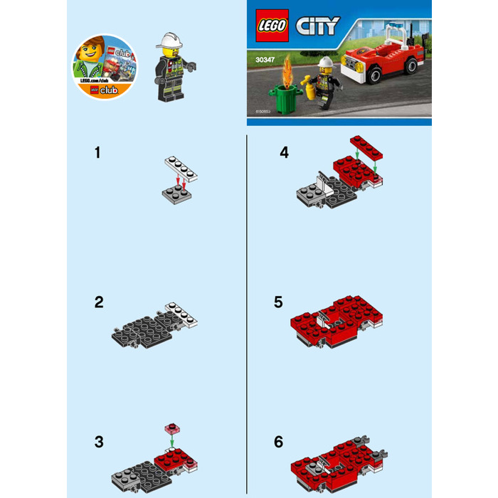 LEGO CITY 30347 Fire Car New 