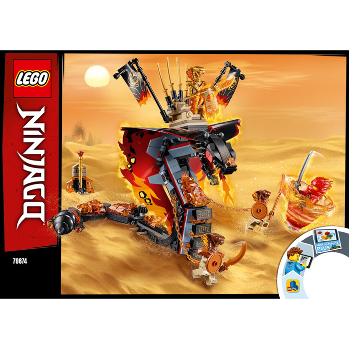 LEGO Fire Fang Set 70674 Instructions Set | Brick Owl - LEGO Marketplace