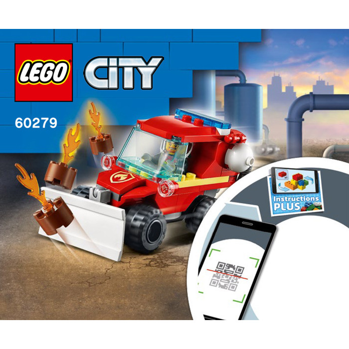 LEGO Fire Hazard Truck Set 60279 Instructions Set | Brick Owl - LEGO ...