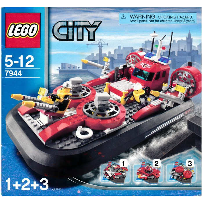 Sukkerrør Gå op og ned Problemer LEGO Fire Hovercraft Set 7944 | Brick Owl - LEGO Marketplace
