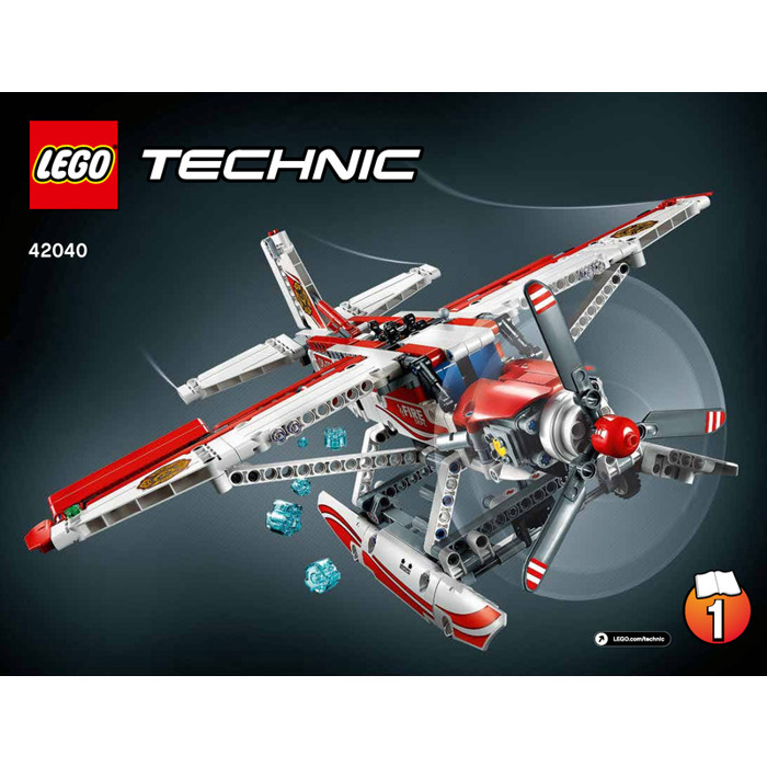 LEGO Fire Plane Set 42040 | Brick Owl - LEGO Marketplace