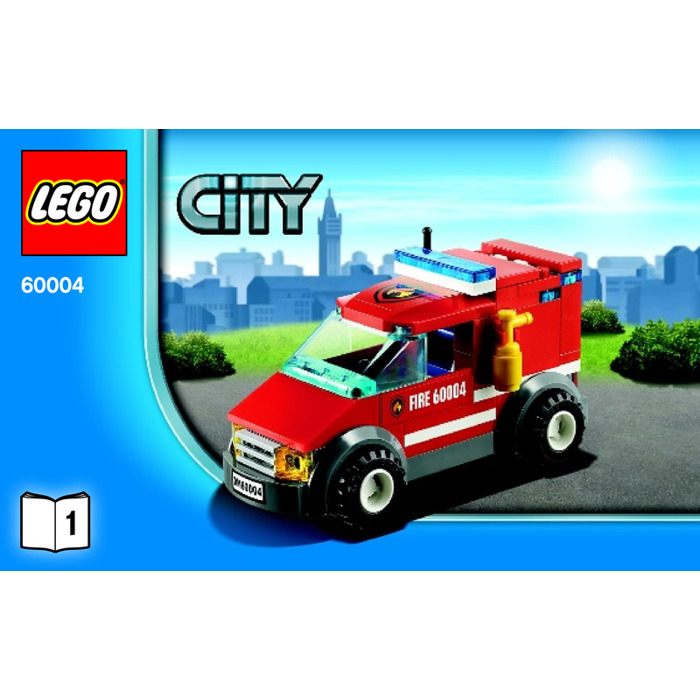 molekyle For pokker på den anden side, LEGO Fire Station Set 60004 Instructions | Brick Owl - LEGO Marketplace