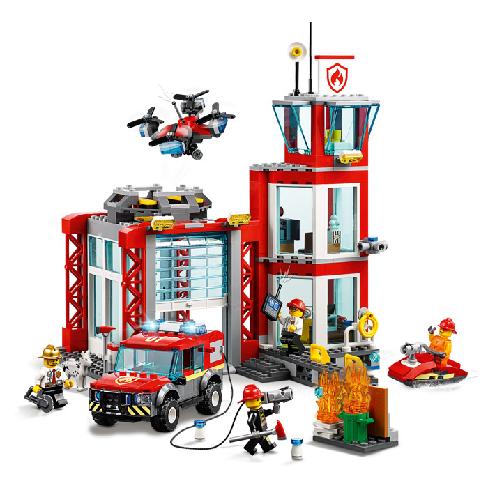 LEGO CITY Fire Station 60215 New Sealed Box 