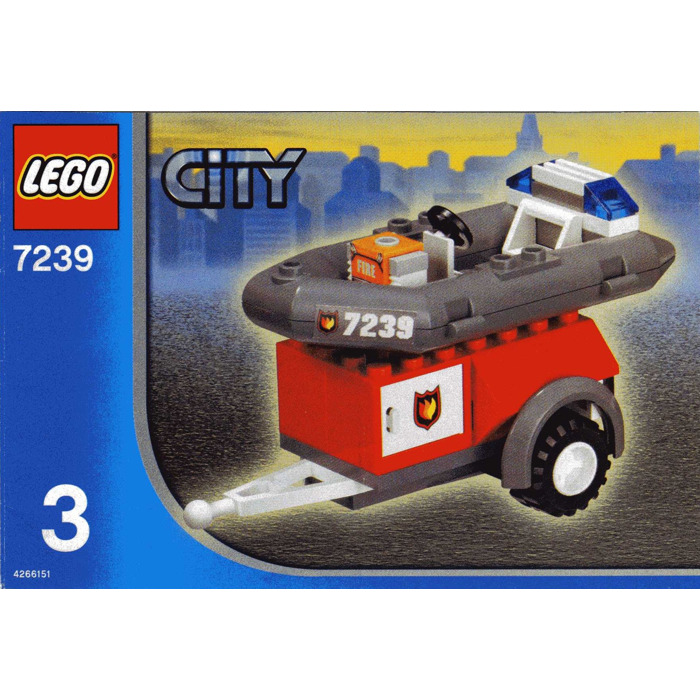 lego fire truck instructions