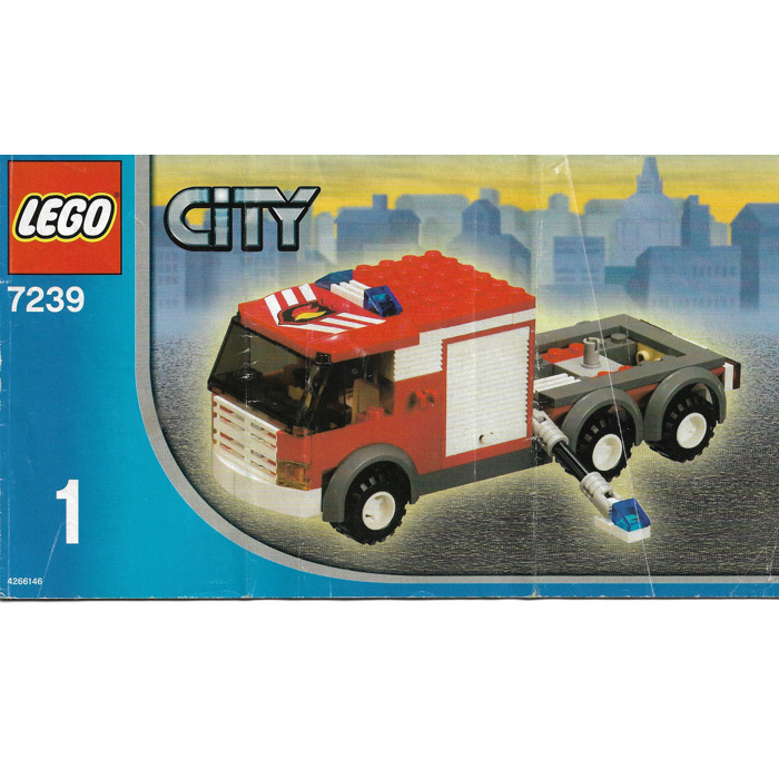 LEGO Fire Truck 7239 Instructions | Owl - Marketplace