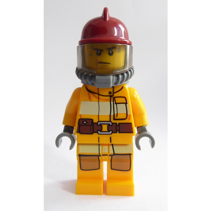 1 x LEGO 15602 Minifigure Casque de Pompier Headgear Fire Helmet NEW gold 