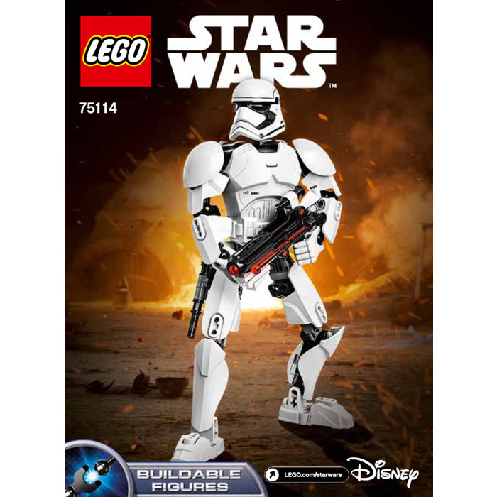 hoppe Spektakulær Ondartet LEGO First Order Stormtrooper Set 75114 Instructions | Brick Owl - LEGO  Marketplace