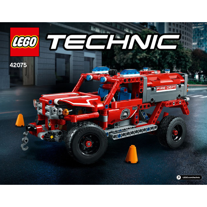 Sammensætning lommelygter I forhold LEGO First Responder Set 42075 Instructions | Brick Owl - LEGO Marketplace