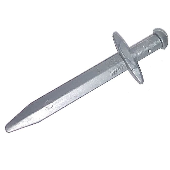 LEGO Flat Silver Pointed Great Sword Weapon 