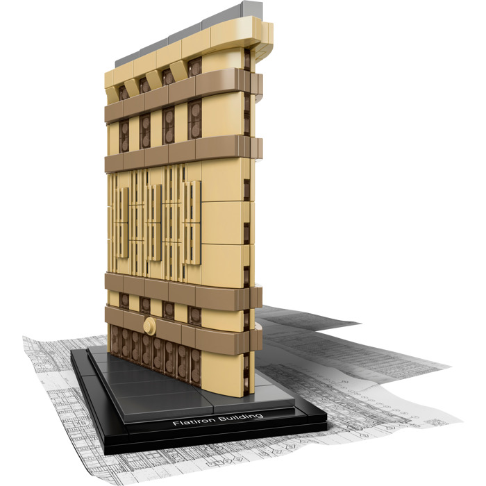 雑誌で紹介された レゴ アーキテクチャー フラットアイアンビルディング leg0 Architecture Flatiron Building  その他模型 FONDOBLAKA