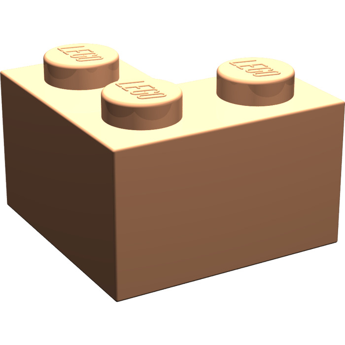 Lego 10 Briques d'angle gris foncé 2x2 neuves New Corner bricks REF 2357 