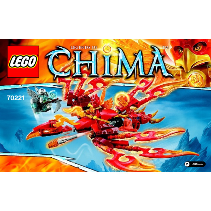 LEGO Chima Flinx's Ultimate Phoenix, réf. 70221 - Brickland, référence  française du LEGO reconditionné
