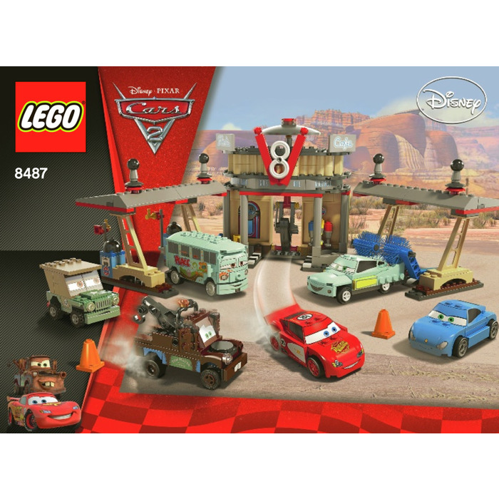 LEGO Flo's V8 Cafe Set 8487 Instructions | Brick Owl - LEGO