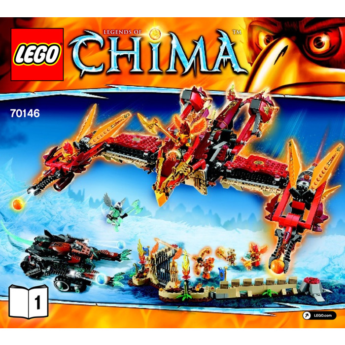 LEGO Phoenix Fire Temple Set 70146 Instructions | Brick Owl - LEGO Marketplace