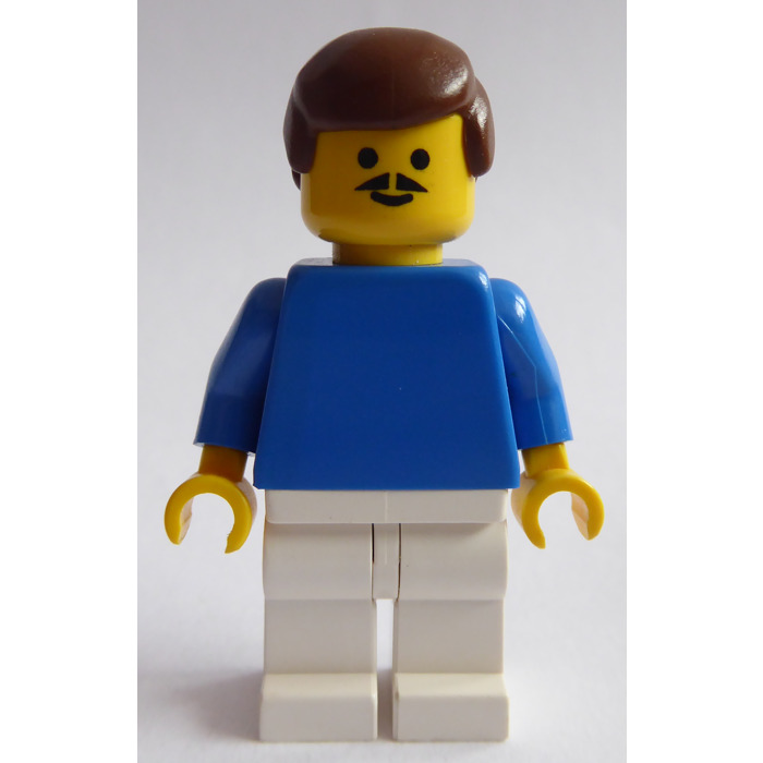 LEGO Player with Moustache | Brick Owl - LEGO Marketplace