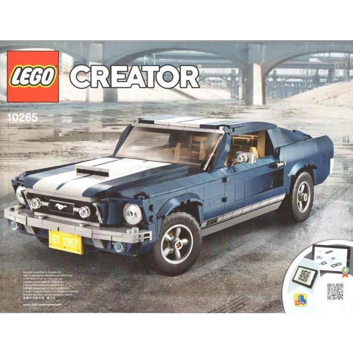 ford mustang lego set