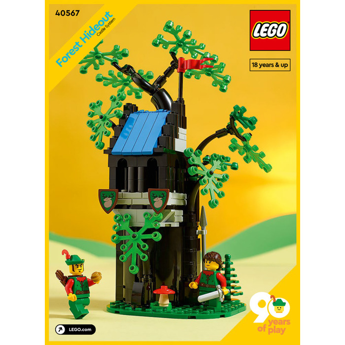 controller tilgivet en gang LEGO Forest Hideout Set 40567 Instructions | Brick Owl - LEGO Marketplace