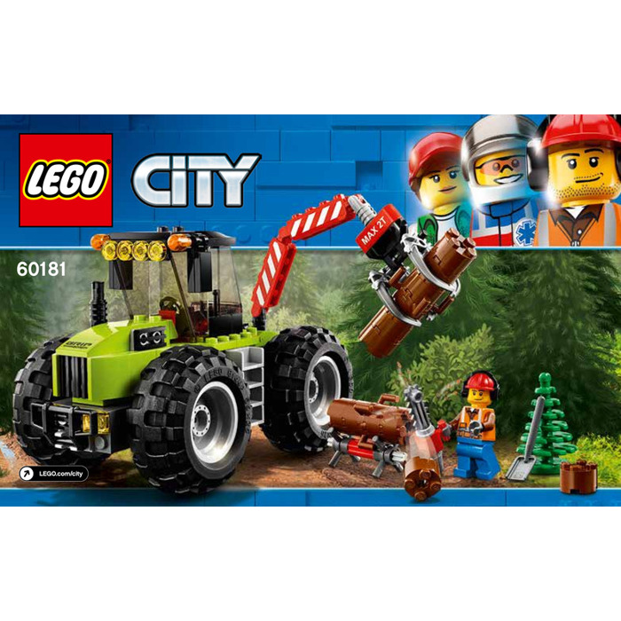LEGO Forest Tractor Set 60181 Instructions | Brick Owl LEGO