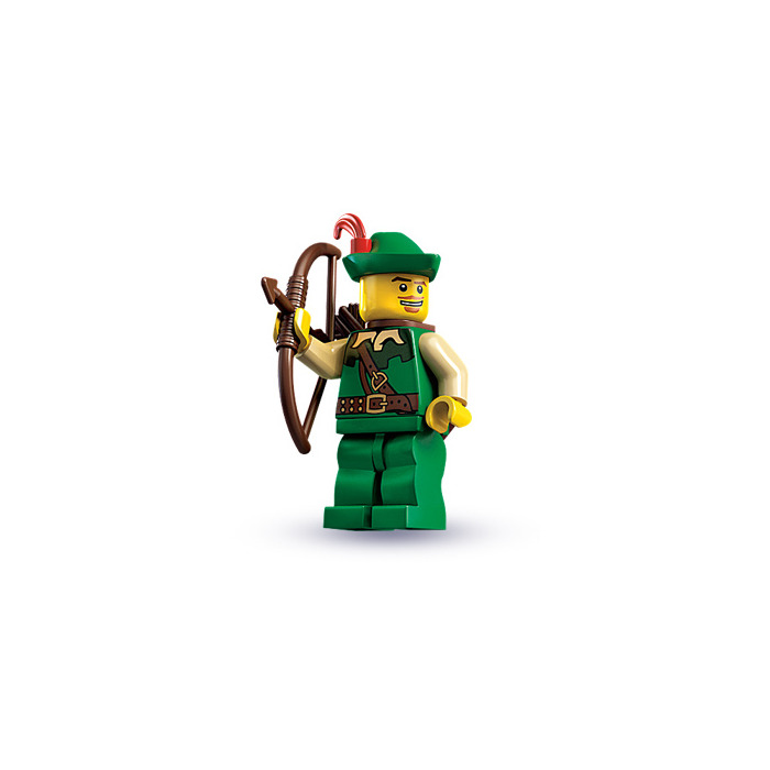 New Genuine LEGO Forestman Minifig with Bow and Arrow Series 1 8683 