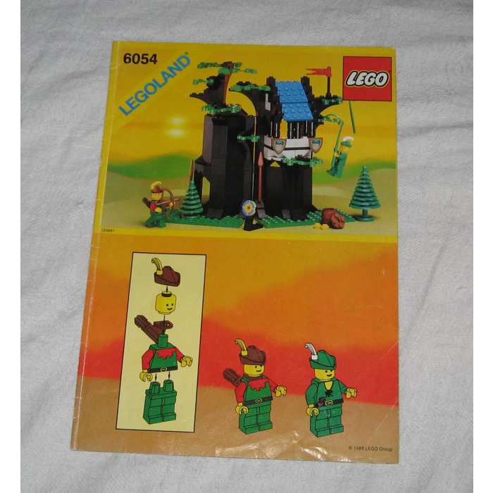 LEGO Forestmen s Hideout Set 6054 Instructions Brick Owl LEGO