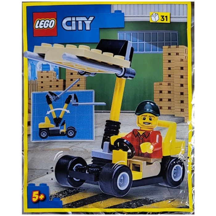 LEGO Fork Truck Set 952212 | Brick Owl - LEGO Marketplace