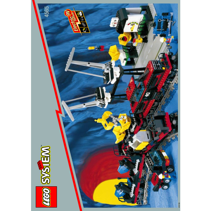 LEGO Freight and Crane Railway Set 4565 Instructions Set | Brick Owl ...