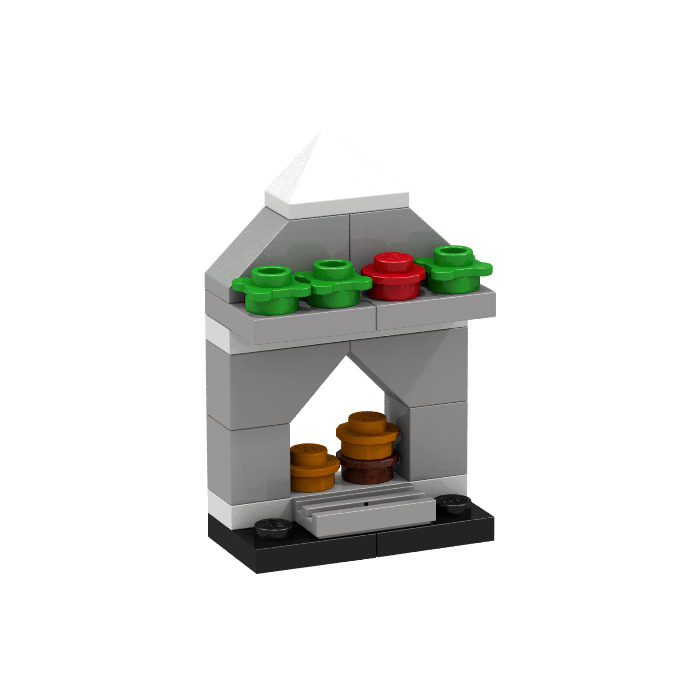 side Tilstand tandlæge LEGO Friends Advent Calendar Set 3316-1 Subset Day 21 - Fireplace | Brick  Owl - LEGO Marketplace