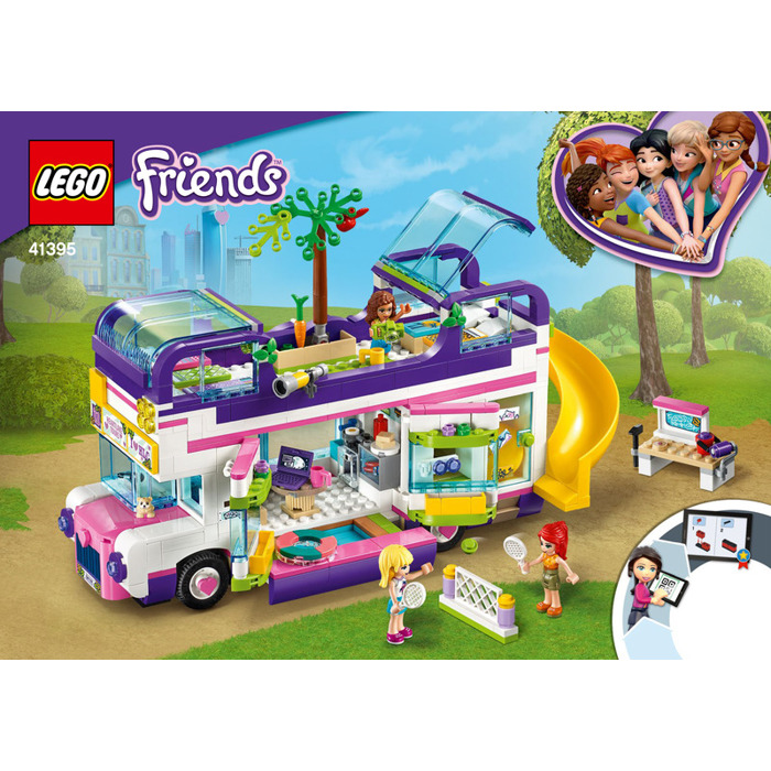 klud Gøre en indsats Døds kæbe LEGO Friendship Bus Set 41395 Instructions | Brick Owl - LEGO Marketplace