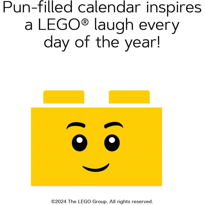 LEGO Fun Every Day 2025 Daily Calendar (5009039) Brick Owl LEGO