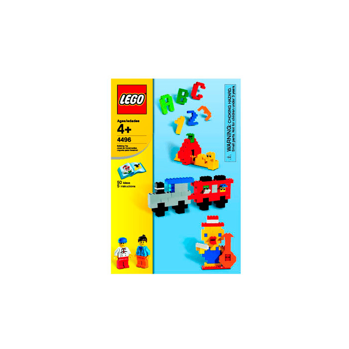 LEGO Fun With Building Set (Tub with 2 Minifigures) 4496-3 Instructions ...