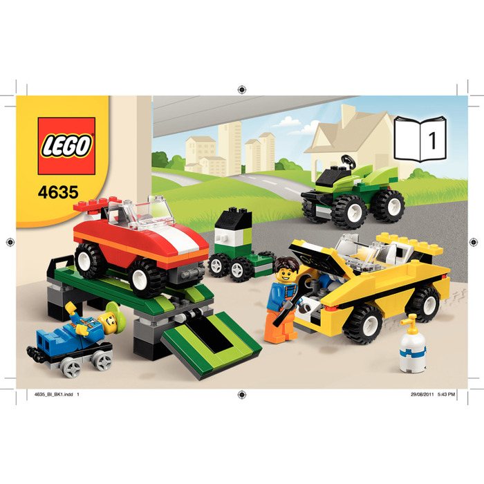 LEGO Fun With Vehicles 4635 Instructions | Brick Owl - LEGO Marketplace