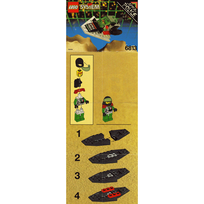 Instruction Nr LEGO® Bauanleitung 6813 
