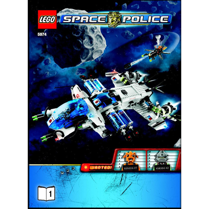Lego - 5974 - Space Police - Galactic Enforcer by LEGO