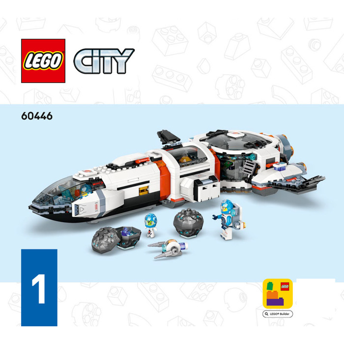 LEGO Galactic Spaceship Set 60446 Instructions | Brick Owl - LEGO ...