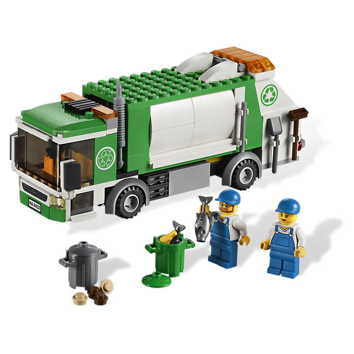 Traffic: Garbage Truck LEGO 4432 City STICKER SHEET 