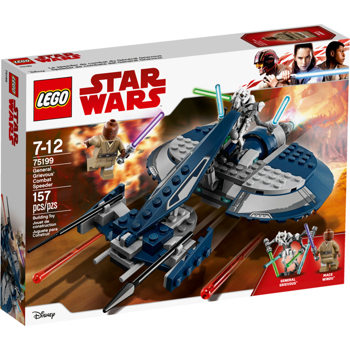 LEGO Star Wars 2018 General Grievous/' Combat Speeder for sale online 75199
